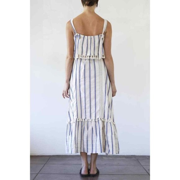 Trovata Striped Dress with Tassles, size XS - Picture 2 of 10
